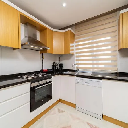 Convenient Flat With Balcony In Konyaalti Apartment