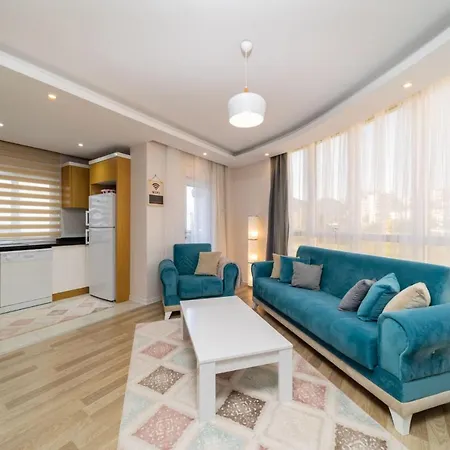 Convenient Flat With Balcony In Konyaalti 아파트 *
